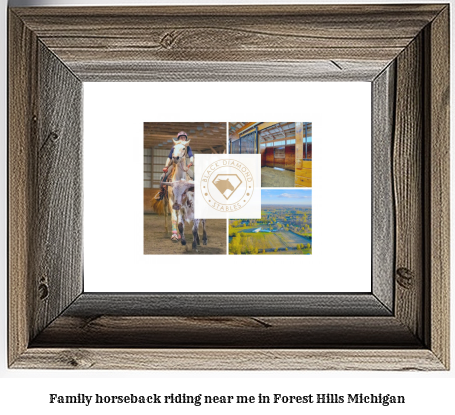 family horseback riding near me in Forest Hills, Michigan